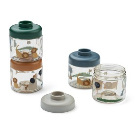 Bilde av Liewood Dominique Burk med lokk 4-Pack  All Together/Sandy