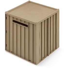 Bilde av Liewood Elijah storage box w. lid Oat
