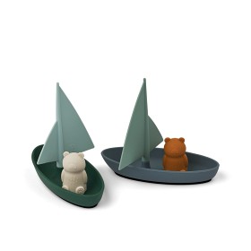 Bilde av Liewood Ensley Badeleker Båter 2-pack Mr Bear (Whale Blue Mix)