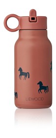 Bilde av Liewood Falk Vannflaske 250 ml Horses Dark rosetta