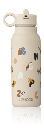 Bilde av Liewood Falk Vannflaske 350 ml Alphabet Sandy