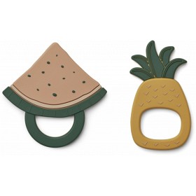Bilde av Liewood Gia teether 2-p Tuscany rose mix