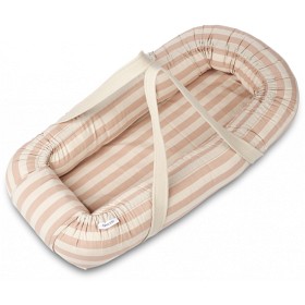 Bilde av Liewood Gro Babynest Stripe (Pale Tuscany/Sandy)