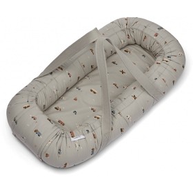 Bilde av Liewood Gro Babynest (Vehicles Dove Blue)