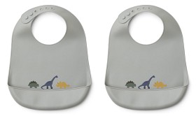 Bilde av Liewood Haklapp Tilda 2-Pack (Sino Dove Blue)
