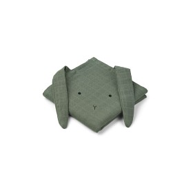 Bilde av Liewood Hannah Muslinfilt 2-pack (Rabbit Faune Green)