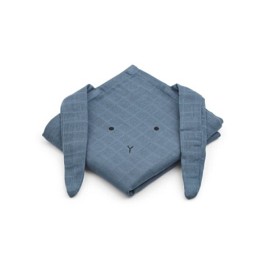 Bilde av Liewood Hannah Muslinfilt 2-pack (Rabbit Blue Wave)
