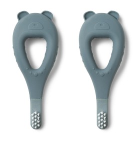 Bilde av Liewood Janelle Tannbørster  2-pack Whale blue