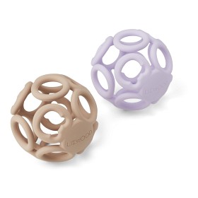 Bilde av Liewood Jasmin teether ball 2-p Light lavender rose mix