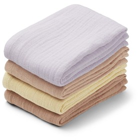 Bilde av Liewood Leon muslin cloth 4-p Light lavender mix