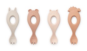 Bilde av Liewood Liva Silikongafler 4-pack Rose Mix