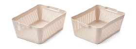 Bilde av Liewood Makeeva Oppbevaringskurver L 2-pack Sandy