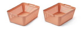 Bilde av Liewood Makeeva Oppbevaringskurver L 2-pack Tuscany Rose