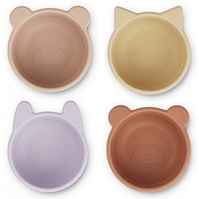 Bilde av Liewood Malene Silikon Bolle 4-p Light lavender mix
