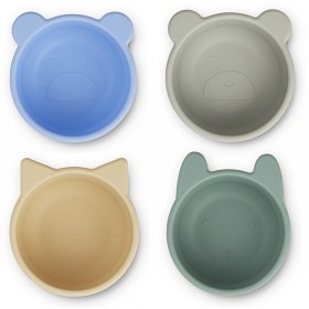 Bilde av Liewood Malene Silikon Bolle 4-p Peppermint mix