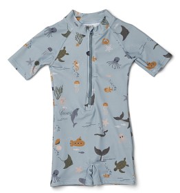 Bilde av Liewood Max UV-drakt (Sea Creature Blue)