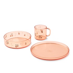 Bilde av Liewood Siva Spisesett Peach (Sea Shell)
