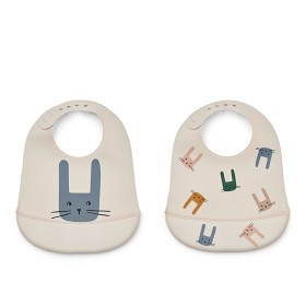 Bilde av Liewood Tilda Smekke 2-pack (Bunny/Sandy)