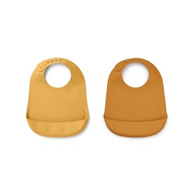 Bilde av Liewood Tilda Haklapp 2-pack (Mustard)