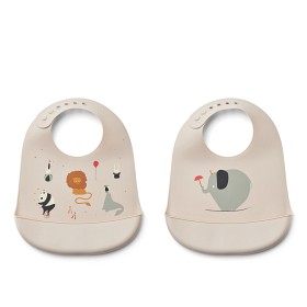 Bilde av Liewood Tilda Smekke 2-pack (Circus/Sandy)