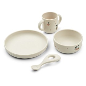Bilde av Liewood Vivi Spiseset Peach (Sea Shell Mix)