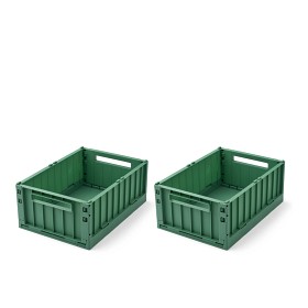 Bilde av Liewood Weston Förvaringslåda M 2-pack (Dusty Ivy)