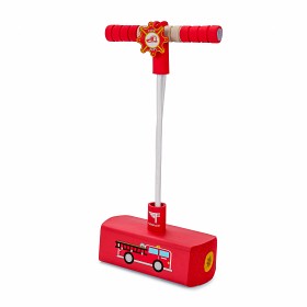 Bilde av Light & Sound Fire Ladder Truck Pogo Hopper Myk hoppestylte