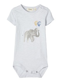 Bilde av Lil Atelier Gisli Body (Grey dawn)