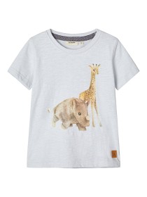 Bilde av Lil Atelier Gisli Topp (Gray dawn)