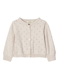 Bilde av Lil Atelier Gliva Stickad tröja (Crystal grey)