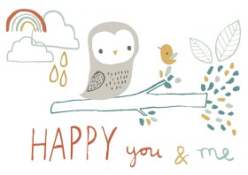 Bilde av Lilipinso Wallstickers - Woodland owl