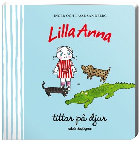 Bilde av Lilla Anna tittar på djur