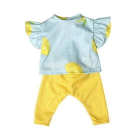Bilde av Lillan & Friends Tights & t-shirt 36-40 cm