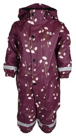 Bilde av Lindberg Nordskog Baby Regnoverall Fleece (Plum)