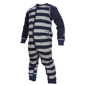 Bilde av Lindberg Stripe Merino Overall (Navy)