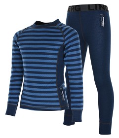 Bilde av Lindberg Stripe Merino Set (Navy)