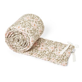 Bilde av Liten Anki sprinkelsengbeskyttelse Peach flowers (Beige)
