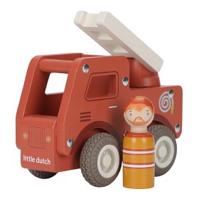 Bilde av Little Dutch Brannbil med 1 figur