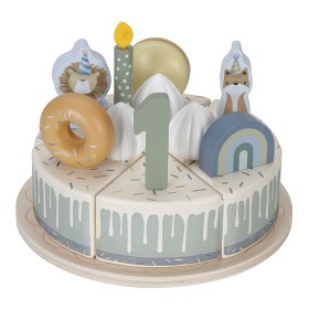 Bilde av Little Dutch Bursdagskake (Blå)