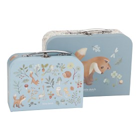 Bilde av Little Dutch Koffert 2-pakning Forest Friends
