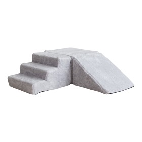 Bilde av Little Louie Aktivitetsblokker Plysch (Light grey)