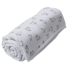 Bilde av Little Louie Annie Babyteppe 70x80 cm (Hvit)