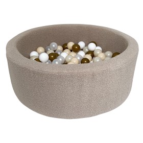 Bilde av Little Louie Ballbasseng Bouclé 90x30 cm (Beige)