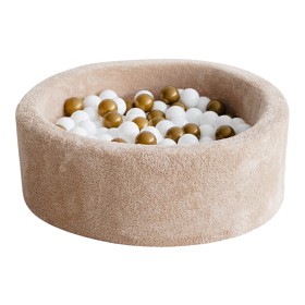 Bilde av Little Louie Ballbasseng Plysch 90x30 cm (Beige)