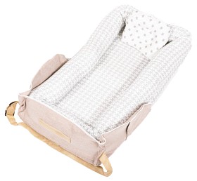 Bilde av Little Louie Clara Reisebabynest (Beige)