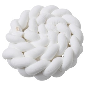 Bilde av Little Louie Gabriel Sprinkelbeskyttelse Flettet Muslin (Hvit)