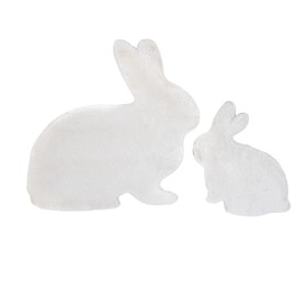 Bilde av Little Louie Kaniner Barneteppe 2-pack 50x65/100x95 cm (Vit)