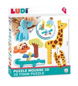 Bilde av Ludi 3D Skumpuslespill 