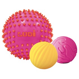Bilde av Ludi Sensoriske baller sett (Rosa)