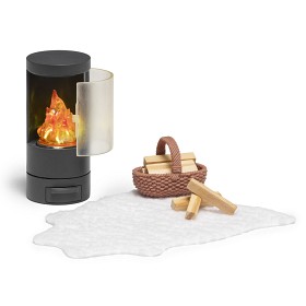 Bilde av Lundby Braskaminset (batteri)